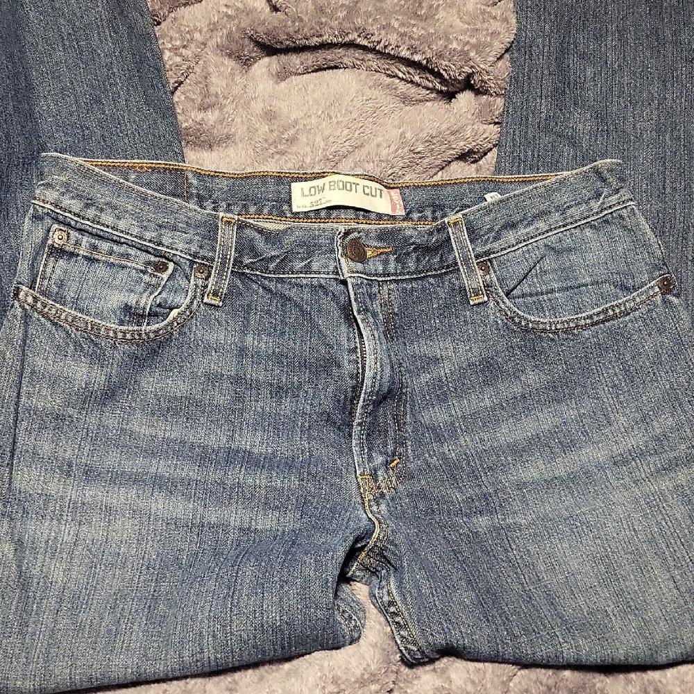 Low Boot Cut men's Levi 527 jeans 36/34 #19